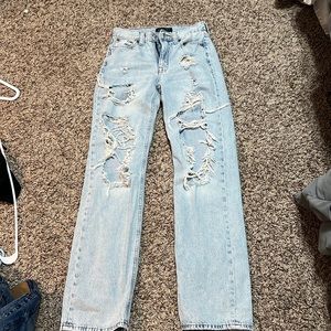 soft material blue jeans size:00